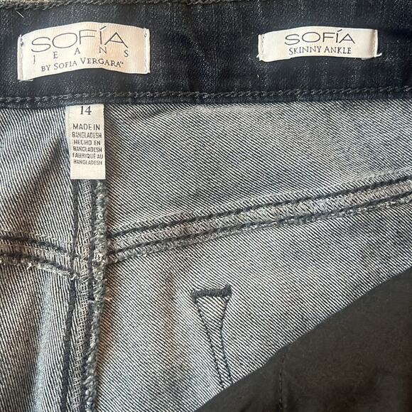 Sophia Vergara Skinny Jeans plus size Size 14 - Picture 3 of 3